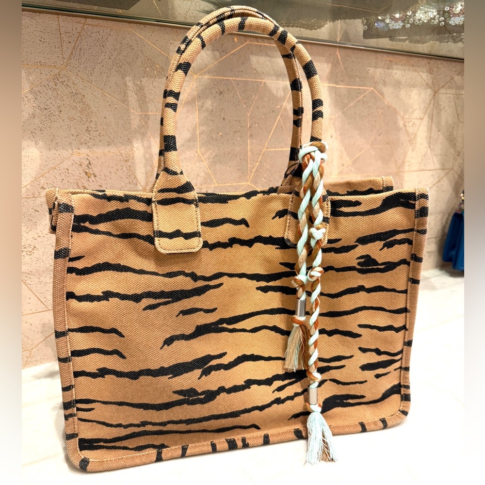 Vince Camuto Tiger Print Tote